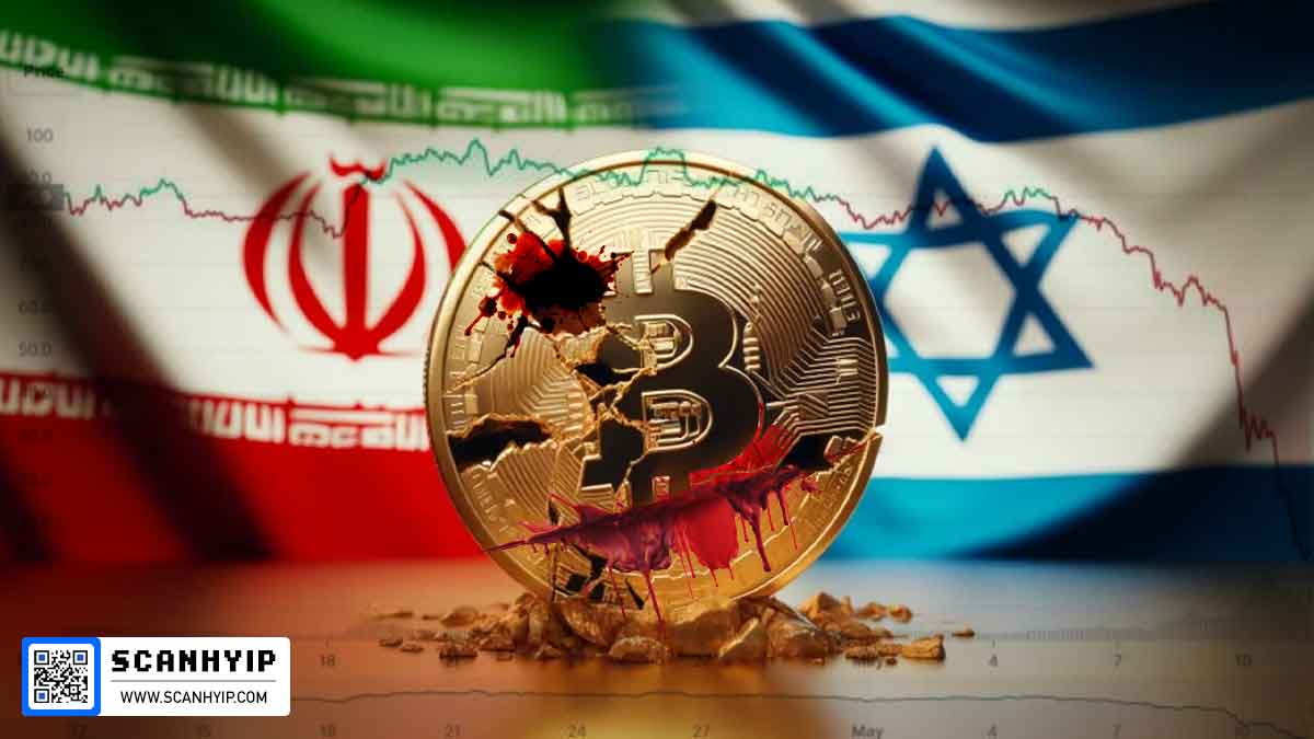 با تشدید تنش بین اسرائیل و ایران، بیت کوین و سایر ارزهای دیجیتال 4 درصد سقوط کردند.