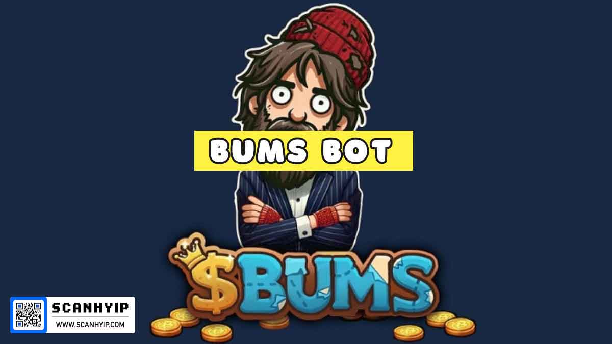 کسب ارز دیجیتال رایگان با ایردراپ بومز Bums در تلگرام
