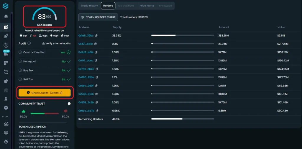 DexTools دکس تولز