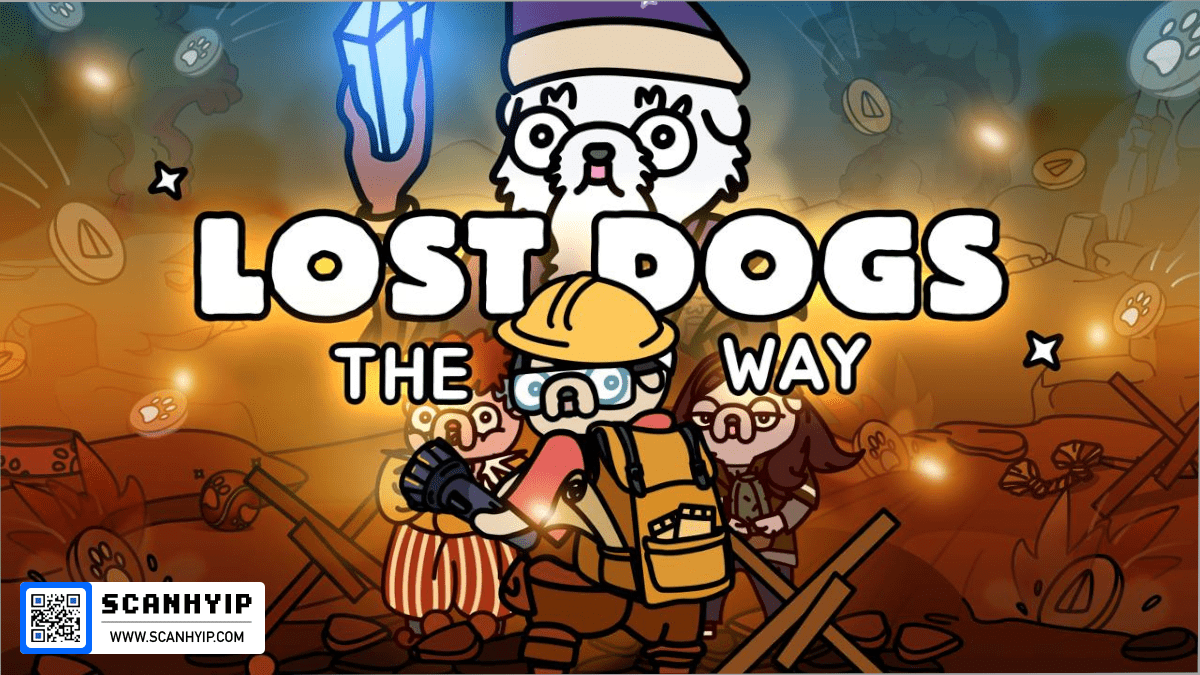 آموزش ایردراپ Lost Dogs | توکن رایگان را از دست ندهید