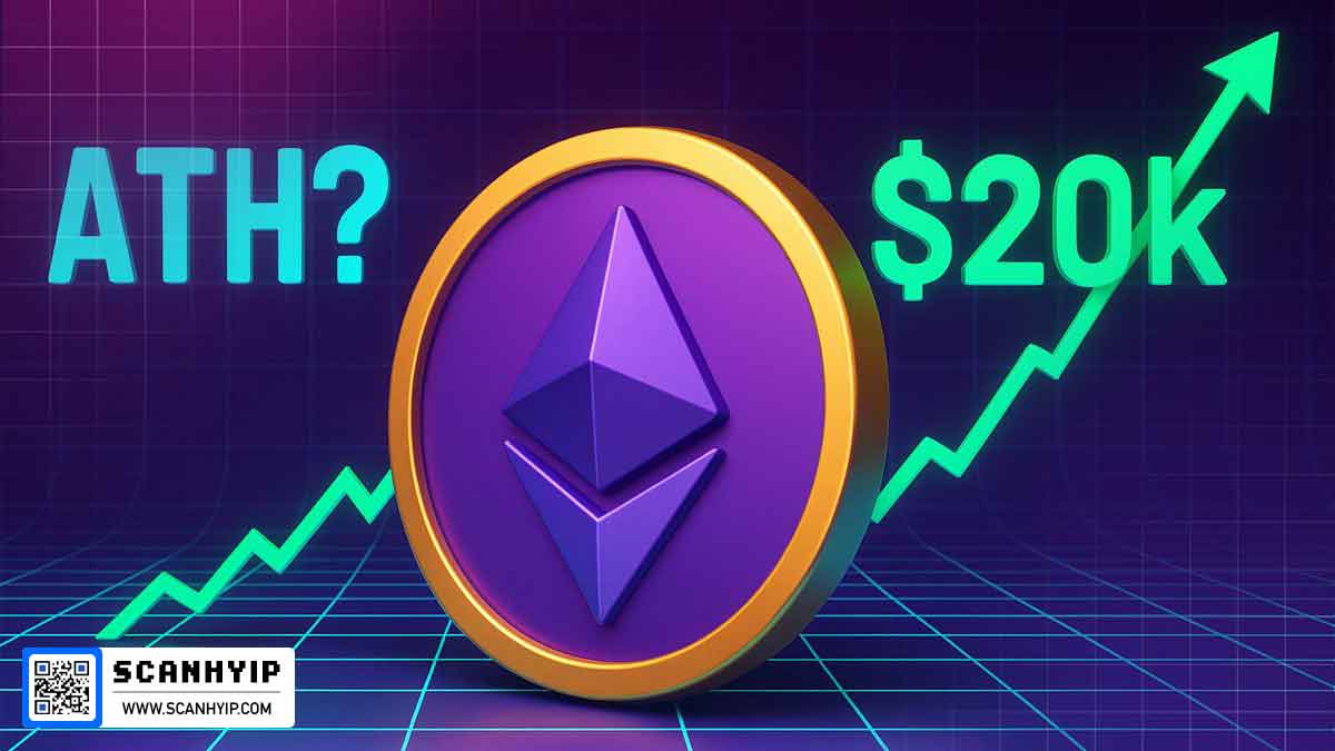 پیش‌بینی قیمت اتریوم (ETH)؛ آیا ۲۰ هزار دلار در دسترس است؟