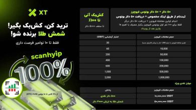 با ثبت نام ۱۰۰ دلار رایگان بگیر!! پاداش صرافی XT