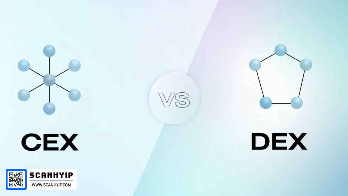 مقایسه DEX و صرافی های متمرکز (CEX)