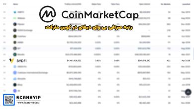 رتبه بی وای دیفای در کوین مارکت کپ