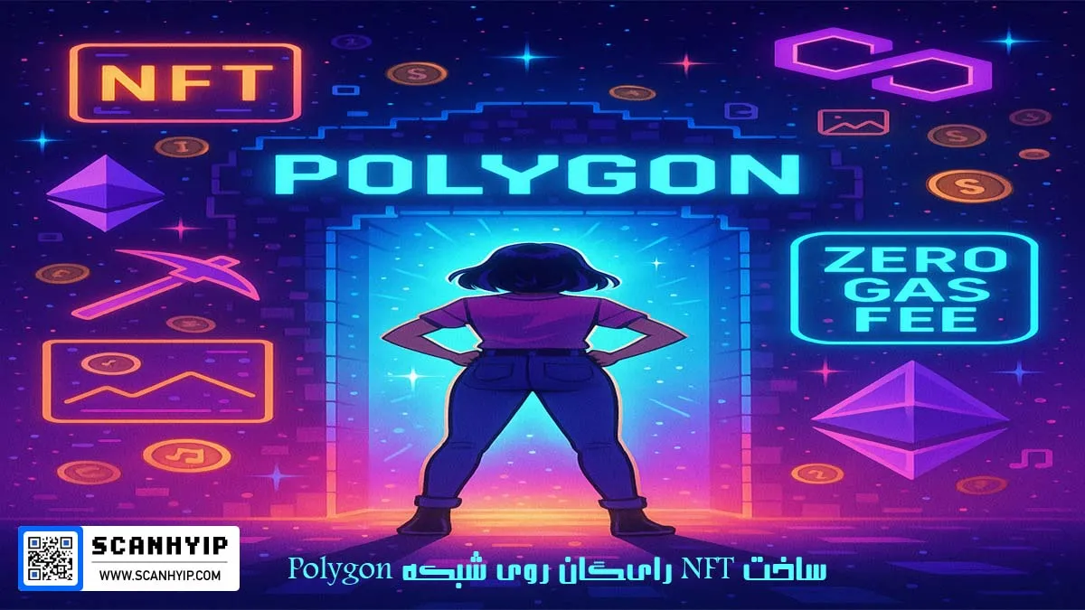 ساخت NFT رایگان روی شبکه Polygon
