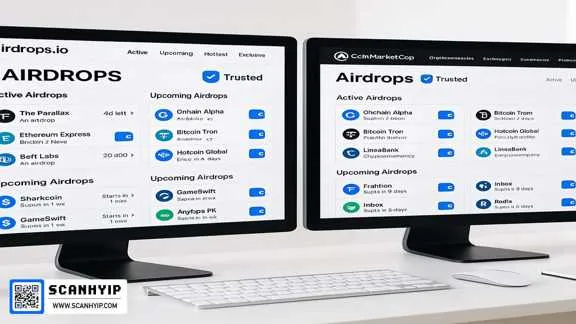 معتبرترین سایت های ایردراپ برای ارز دیجیتال رایگان 2025