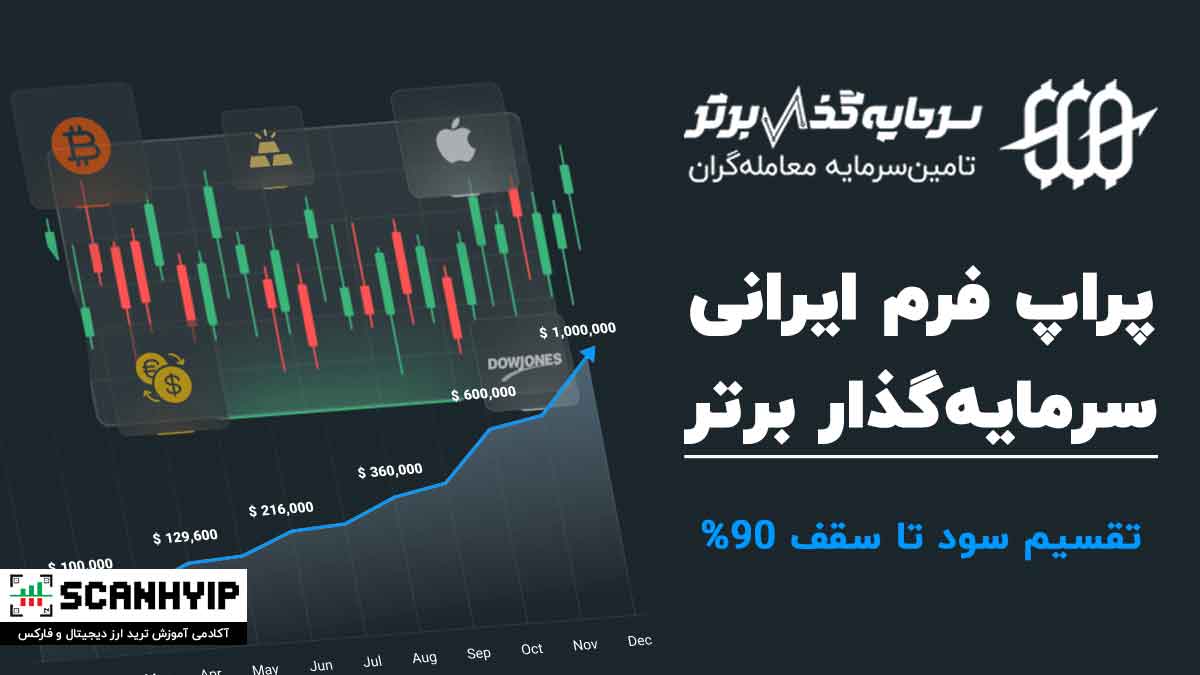 پراپ سرمایه‌گذار برتر