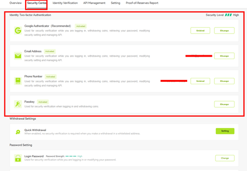 احراز هویت در صرافی ایکس تی
