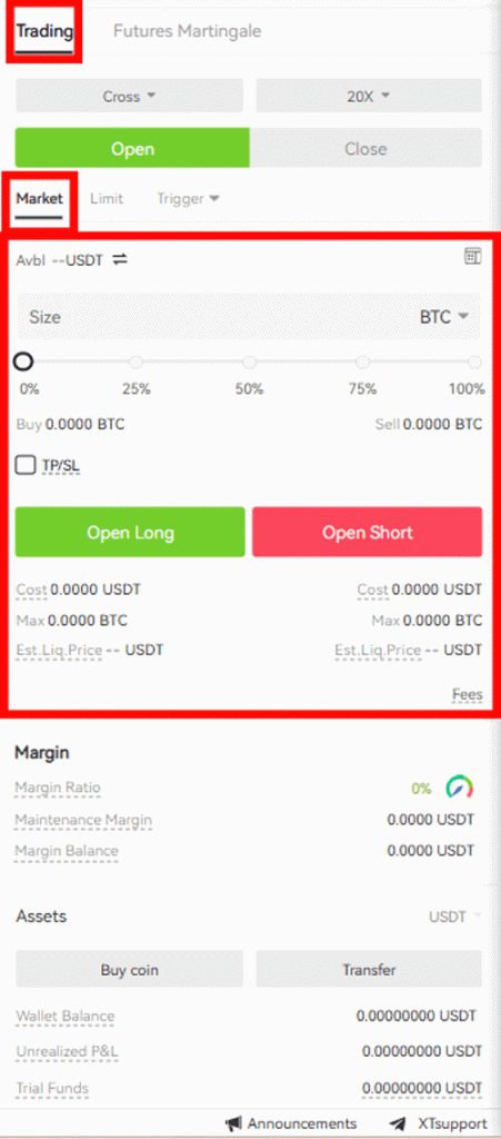 آموزش فیوچرز در صرافی ایکس تی