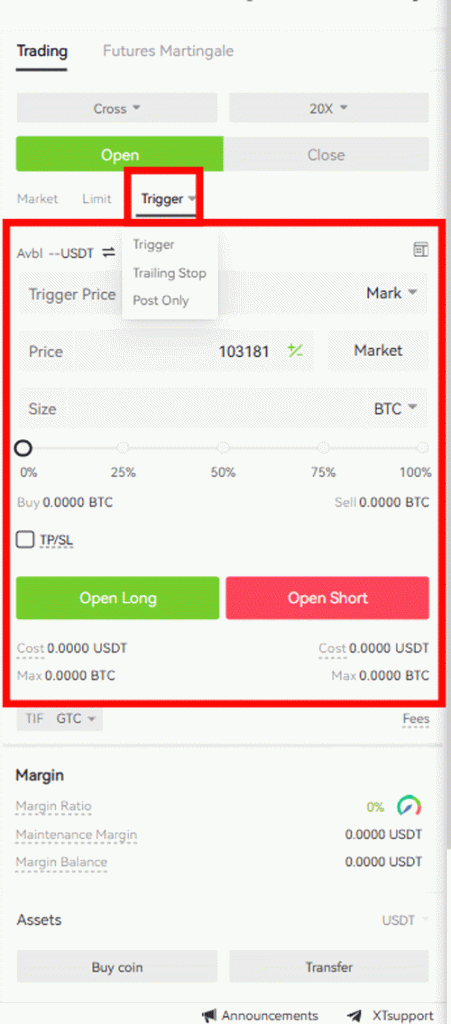 آموزش فیوچرز در صرافی ایکس تی