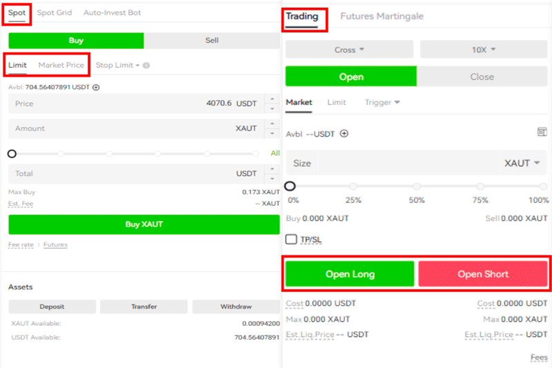 ترید طلا در صرافی ایکس تی 2025