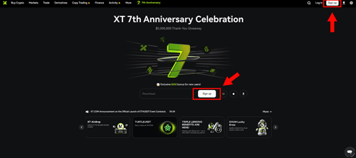 آموزش ثبت نام در صرافی ایکس تی 2025