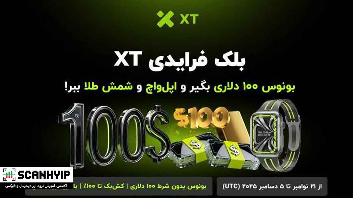بلک فرایدی صرافی XT: بونوس ۱۰۰ دلاری، اپلواچ و شمش طلا 1 بلک فرایدی صرافی XT