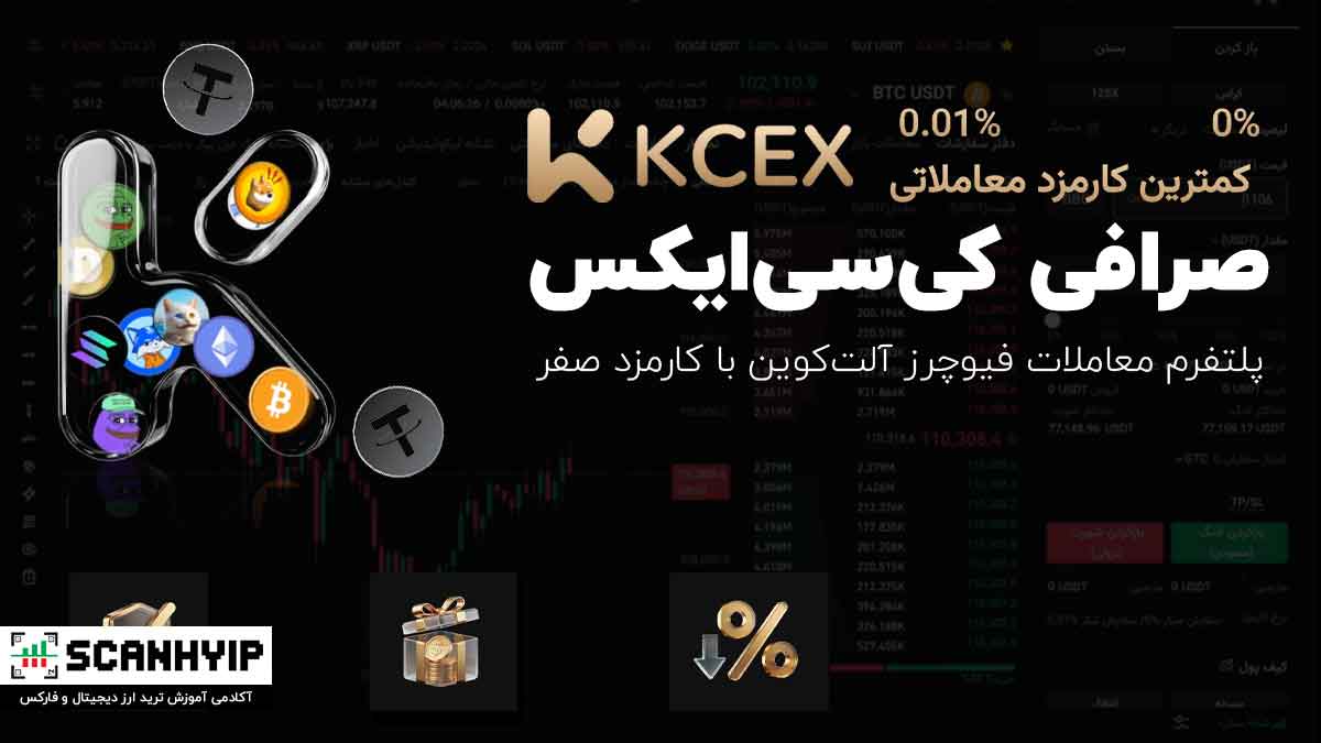 صرافی کی سی ایکس KCEX با کارمزد ۰٪ برای ایرانیان 1 صرافی کی سی ایکس KCEX