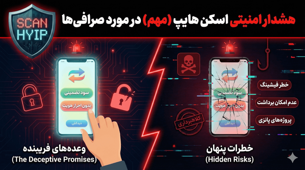 هشدار امنیتی اسکن هایپ