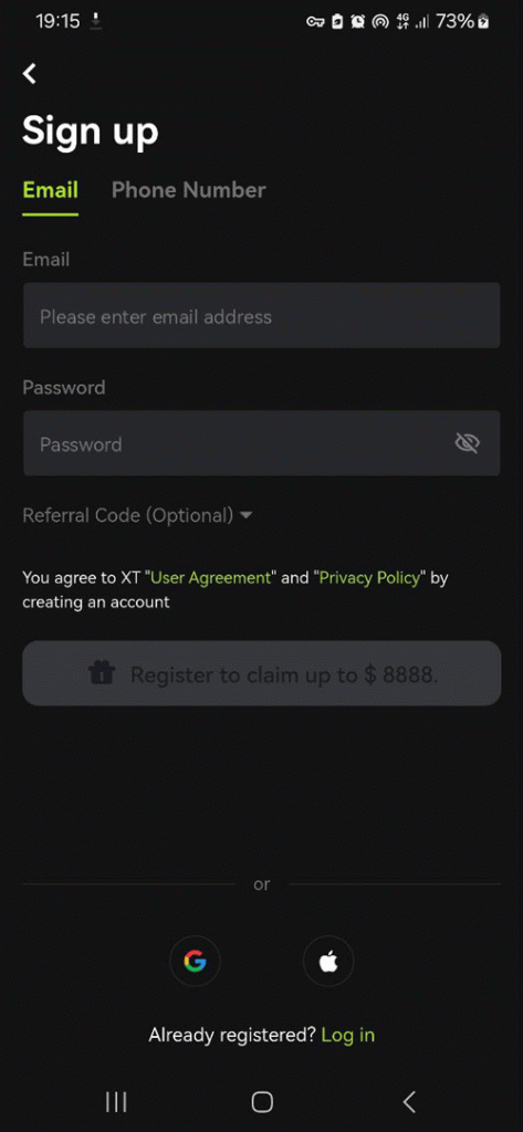 آموزش اپلیکیشن صرافی ایکس تی 2025 2 آموزش اپلیکیشن صرافی ایکس تی 2025