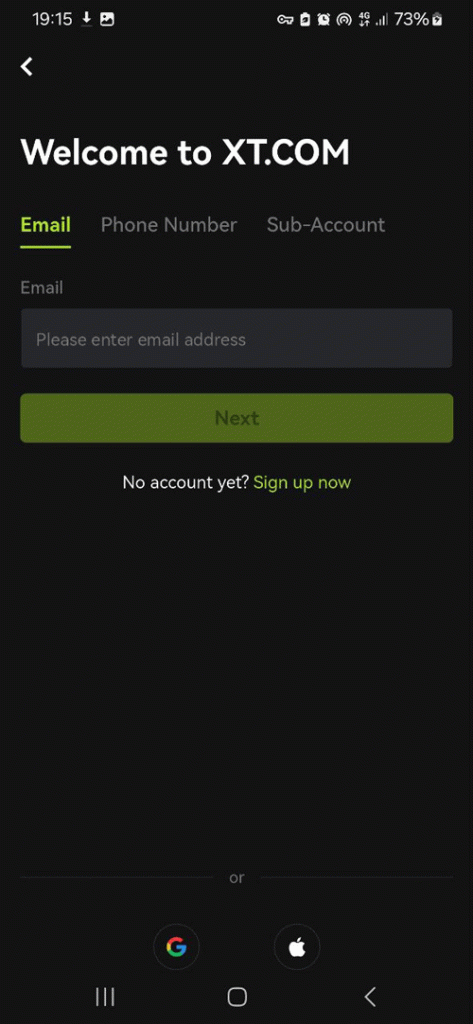 آموزش اپلیکیشن صرافی ایکس تی 2025 3 آموزش اپلیکیشن صرافی ایکس تی 2025