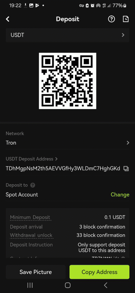 آموزش اپلیکیشن صرافی ایکس تی 2025 8 آموزش اپلیکیشن صرافی ایکس تی 2025