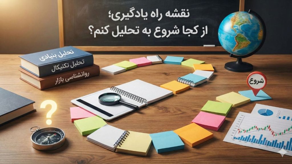 شروع ترید ارز دیجیتال در ایران؛ راهنمای ۰ تا ۱۰۰ 16 نقشه راه یادگیری؛ از کجا شروع به تحلیل کنم؟