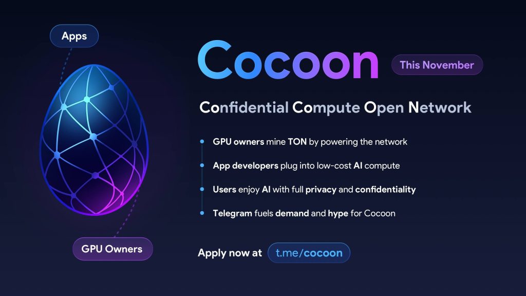 آموزش شبکه Cocoon؛ چگونه از کوکون تلگرام پول در بیاوریم؟ 3 پروژه Cocoon چگونگی کار میکند؟