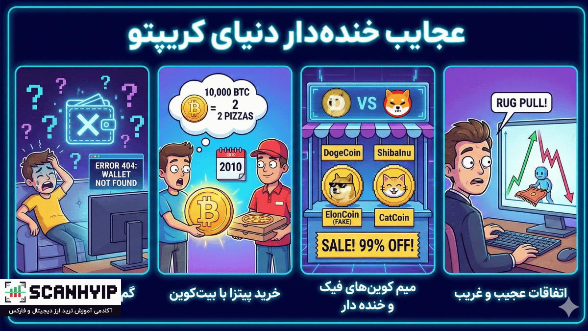 عجایب ارز دیجیتال؛ ۷ داستان واقعی و شوکه‌کننده که باور نمی‌کنید!