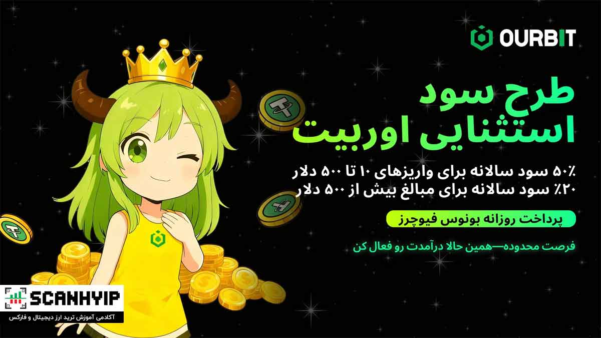 طرح استیکینگ USDT صرافی اوربیت با سود ۵۰٪