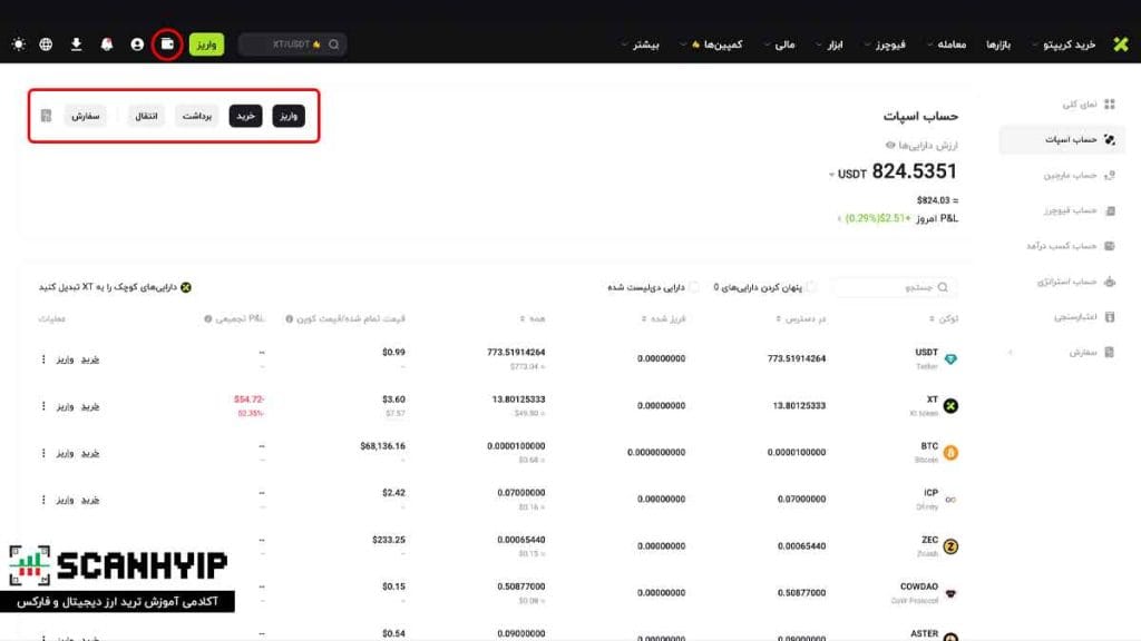 صرافی ایکس تی XT بهترین صرافی ارز دیجیتال خارجی برای ایرانیان 13 آموزش واریز و برداشت در صرافی ایکس تی دات کام