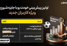 رویداد بازار پیش‌بینی ال‌بانک؛ بدون ریسک مسابقات را پیش‌بینی کنید!