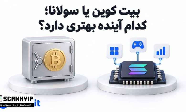 بیت کوین یا سولانا | کدام گزینه برای سرمایه گذاری مناسب تر است؟