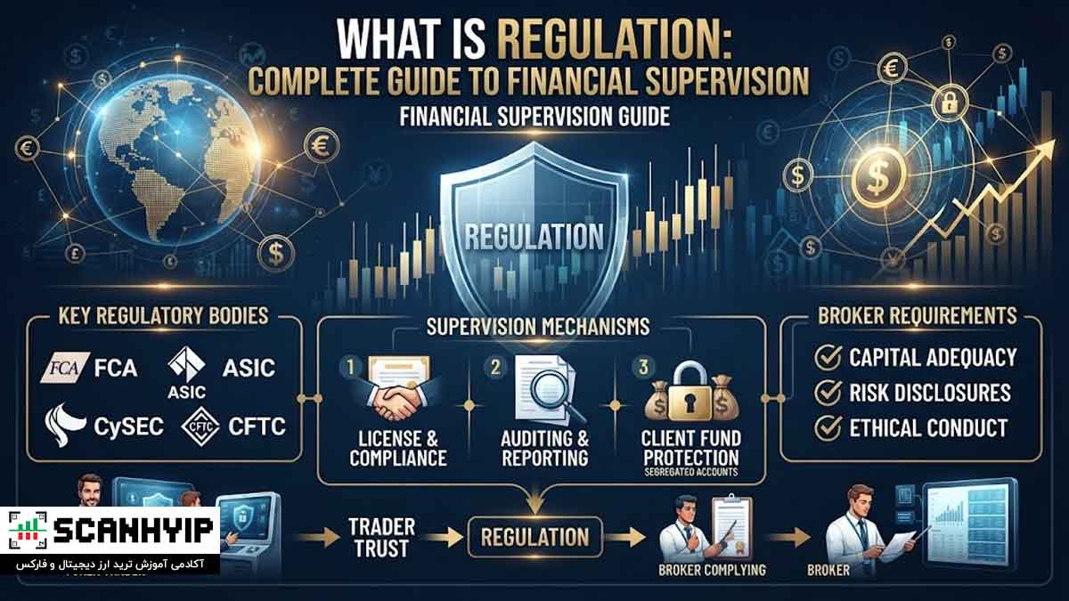 رگولیشن (Regulation) چیست؟ راهنمای کامل نظارت مالی بر بروکرهای فارکس