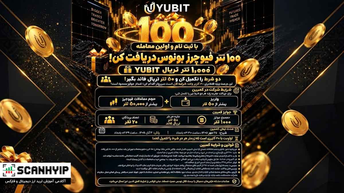 دریافت ۵۰ تتر تریال فاند فیوچرز در صرافی یوبیت با ثبتنام و معامله